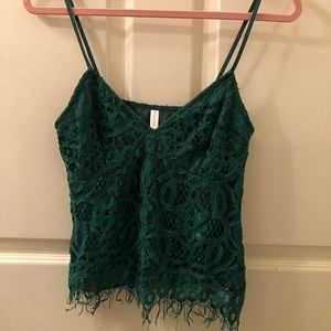 Emerald Lace Tank
